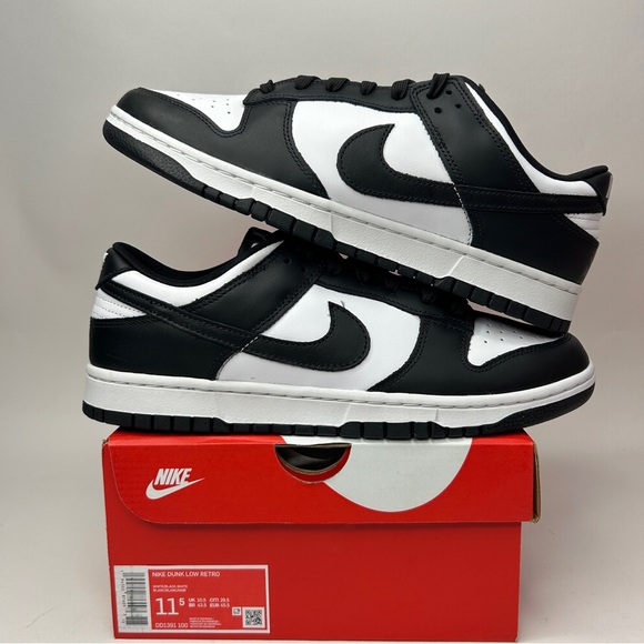 Nike Dunk Low Retro “Panda/Black White” 2023